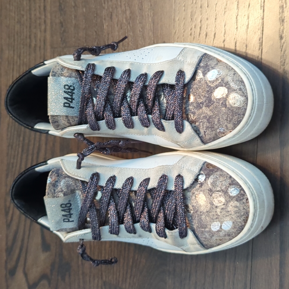 P448 Thea platform sneakers